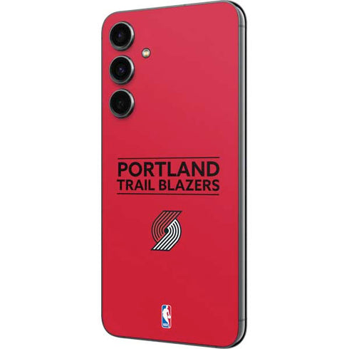 NBA Portland Trail Blazers Standard - Red Galaxy S23 FE Skin