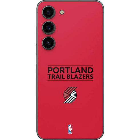 NBA Portland Trail Blazers Standard - Red Galaxy S23 Skin