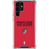NBA Portland Trail Blazers Standard - Red Galaxy S24 Ultra Clear Case
