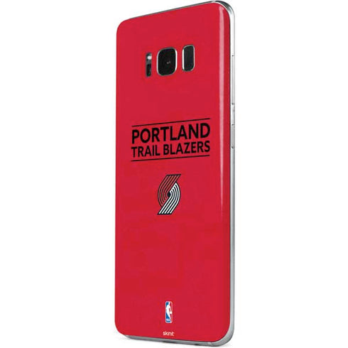 NBA Portland Trail Blazers Standard - Red Galaxy S8 Plus Skin