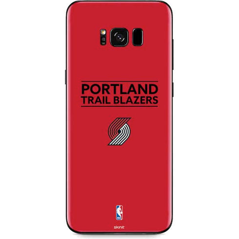 NBA Portland Trail Blazers Standard - Red Galaxy S8 Skin