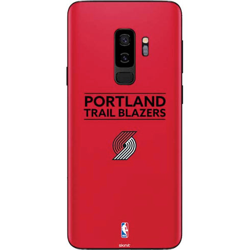 NBA Portland Trail Blazers Standard - Red Galaxy S9 Plus Skin