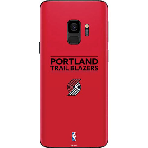 NBA Portland Trail Blazers Standard - Red Galaxy S9 Skin