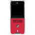 NBA Portland Trail Blazers Standard - Red Galaxy Z Flip5 5G Clear Case