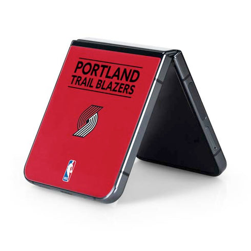 NBA Portland Trail Blazers Standard - Red Galaxy Z Flip5 5G Skin