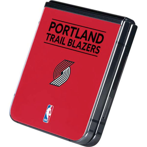 NBA Portland Trail Blazers Standard - Red Galaxy Z Flip5 5G Skin