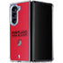 NBA Portland Trail Blazers Standard - Red Galaxy Z Fold5 5G Clear Case