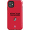 NBA Portland Trail Blazers Standard - Red iPhone 11 Impact Case