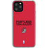 NBA Portland Trail Blazers Standard - Red iPhone 11 Pro Clear Case
