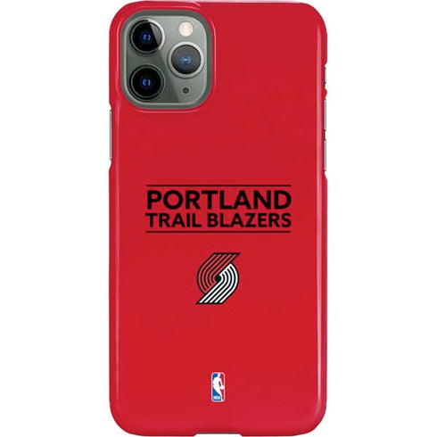 NBA Portland Trail Blazers Standard - Red iPhone 11 Pro Lite Case
