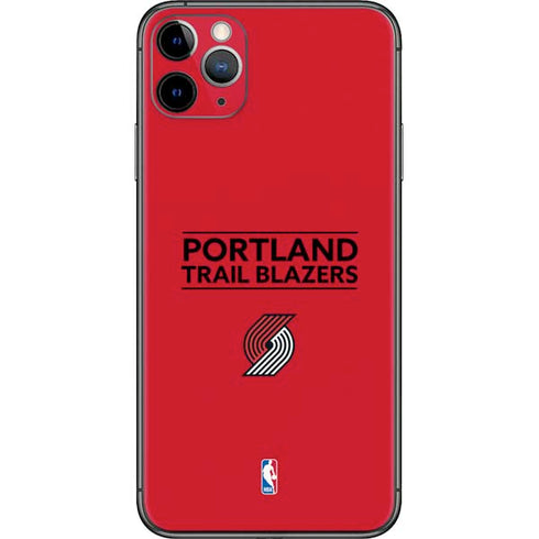 NBA Portland Trail Blazers Standard - Red iPhone 11 Pro Max Skin