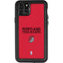 NBA Portland Trail Blazers Standard - Red iPhone 11 Pro Max Waterproof Case
