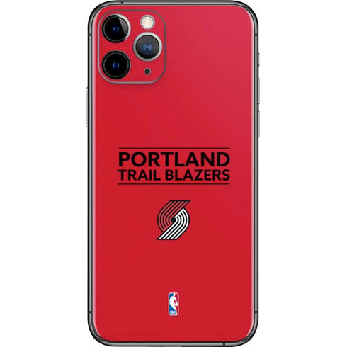 NBA Portland Trail Blazers Standard - Red iPhone 11 Pro Skin
