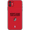 NBA Portland Trail Blazers Standard - Red iPhone 11 Skin