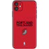 NBA Portland Trail Blazers Standard - Red iPhone 11 Skin