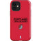 NBA Portland Trail Blazers Standard - Red iPhone 12 Impact Case