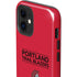 NBA Portland Trail Blazers Standard - Red iPhone 12 Impact Case