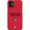 NBA Portland Trail Blazers Standard - Red iPhone 12 Mini Lite Case