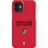 NBA Portland Trail Blazers Standard - Red iPhone 12 Mini Lite Case