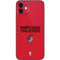 NBA Portland Trail Blazers Standard - Red iPhone 12 Mini Skin