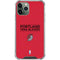 NBA Portland Trail Blazers Standard - Red iPhone 12 Pro Max Clear Case