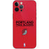 NBA Portland Trail Blazers Standard - Red iPhone 12 Pro Max Skin