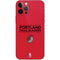 NBA Portland Trail Blazers Standard - Red iPhone 12 Pro Skin