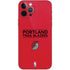 NBA Portland Trail Blazers Standard - Red iPhone 12 Pro Skin