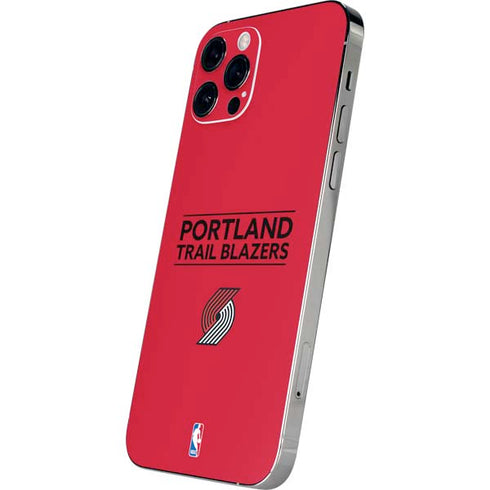 NBA Portland Trail Blazers Standard - Red iPhone 12 Pro Skin