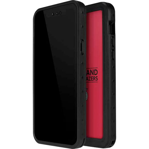 NBA Portland Trail Blazers Standard - Red iPhone 12 Pro Waterproof Case