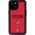 NBA Portland Trail Blazers Standard - Red iPhone 13 Mini Waterproof Case