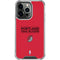 NBA Portland Trail Blazers Standard - Red iPhone 13 Pro Clear Case