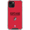 NBA Portland Trail Blazers Standard - Red iPhone 15 Plus Clear Case