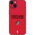 NBA Portland Trail Blazers Standard - Red iPhone 14 Plus Skin