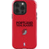 NBA Portland Trail Blazers Standard - Red iPhone 15 Pro Impact Case