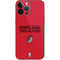 NBA Portland Trail Blazers Standard - Red iPhone 14 Pro Max Skin
