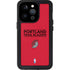 NBA Portland Trail Blazers Standard - Red iPhone 14 Pro Waterproof Case