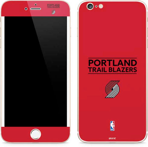 NBA Portland Trail Blazers Standard - Red iPhone 6/6s Plus Skin