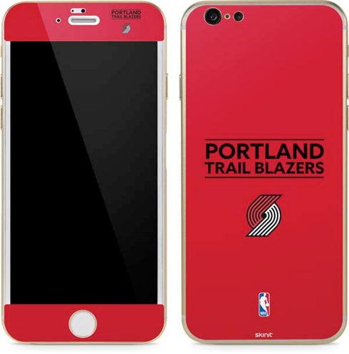 NBA Portland Trail Blazers Standard - Red iPhone 6/6s Skin