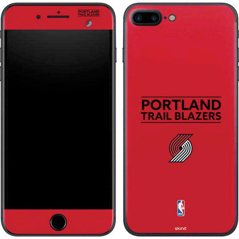 NBA Portland Trail Blazers Standard - Red iPhone 8 Plus Skin