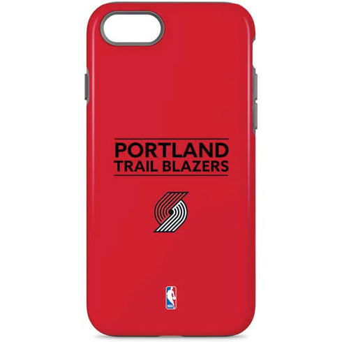 NBA Portland Trail Blazers Standard - Red iPhone 8 Pro Case