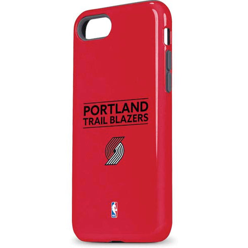 NBA Portland Trail Blazers Standard - Red iPhone 8 Pro Case