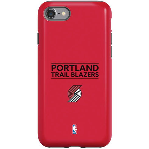 NBA Portland Trail Blazers Standard - Red iPhone SE (2nd & 3rd Gen) Pro Case