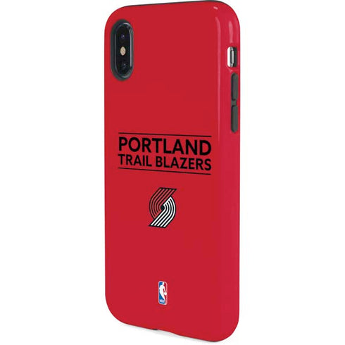 NBA Portland Trail Blazers Standard - Red iPhone X Pro Case