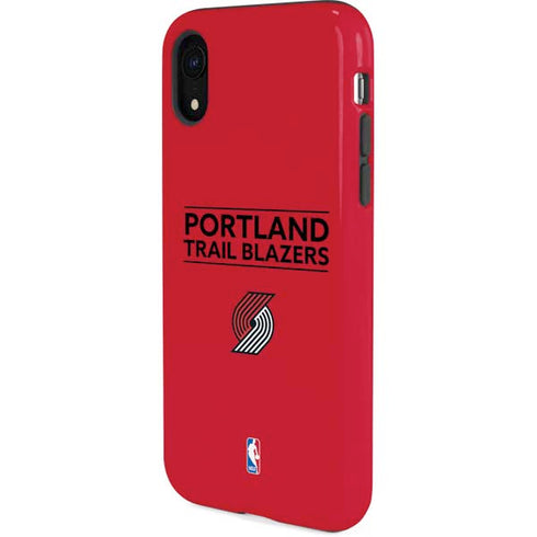 NBA Portland Trail Blazers Standard - Red iPhone XR Pro Case