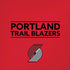 NBA Portland Trail Blazers Standard - Red iPhone XR Pro Case