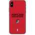 NBA Portland Trail Blazers Standard - Red iPhone XS Max Skin