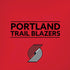 NBA Portland Trail Blazers Standard - Red iPhone XS Pro Case