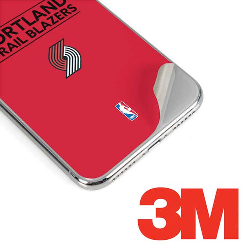 NBA Portland Trail Blazers Standard - Red iPhone XS Skin
