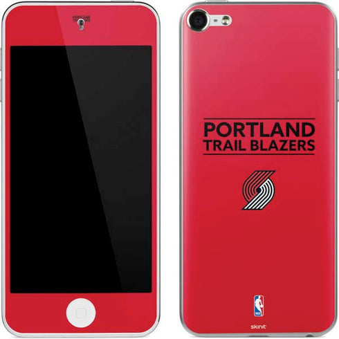 NBA Portland Trail Blazers Standard - Red Apple iPod Skin